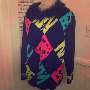 90sesque cardigan/sweater coat